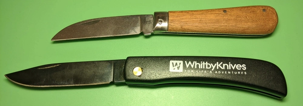 Snap Off Watch Case Back Pen Knives