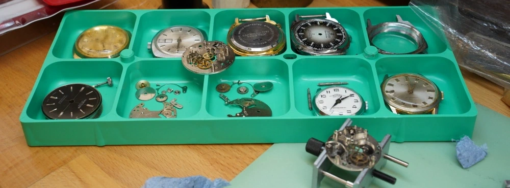 Watch Parts Container